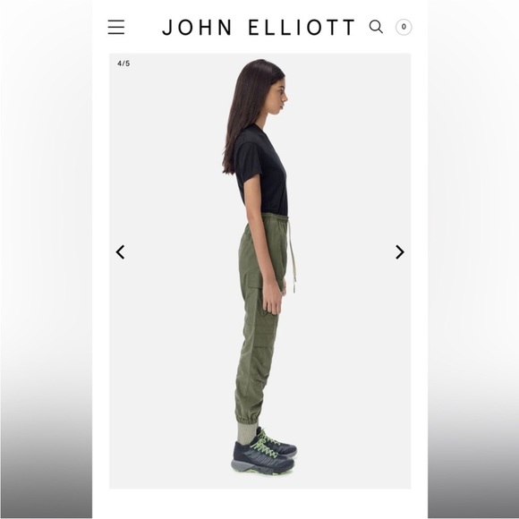 NWT John Elliot Supima asymmetrical Tee. Size: XS/0. Excellent condition - Picture 2 of 15